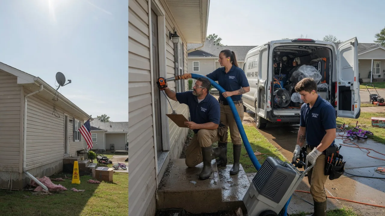 Ceiling Water Damage Restoration in Wickett, TX near me